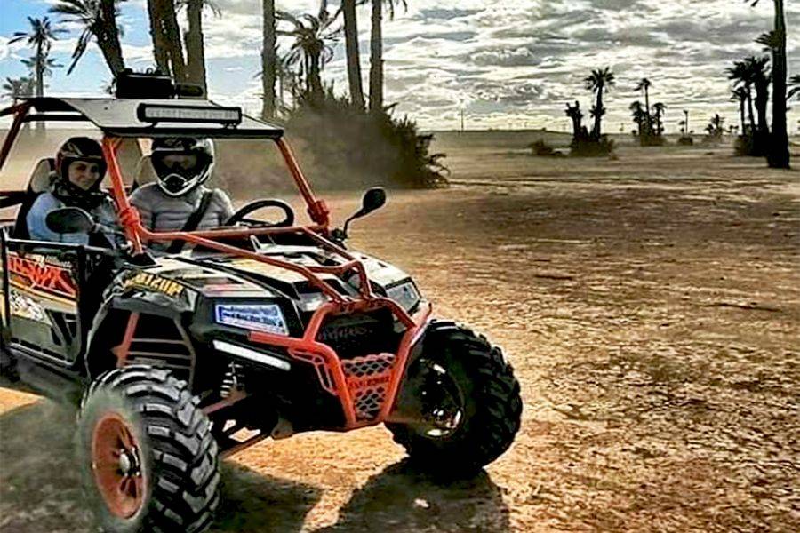 Paseo en buggy de adrenalina y paseo en camello en Palmeraie Marrakech
