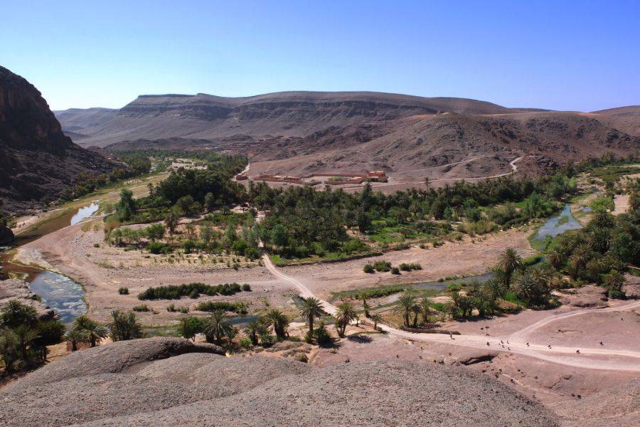 Ouarzazate, Kasbah Ait ben haddou y Oasis Fint Tour de 2 días
