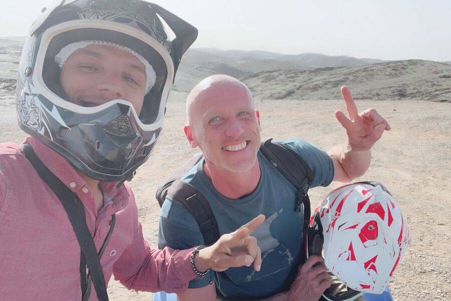 Paseo en buggy por el desierto de Agafay
