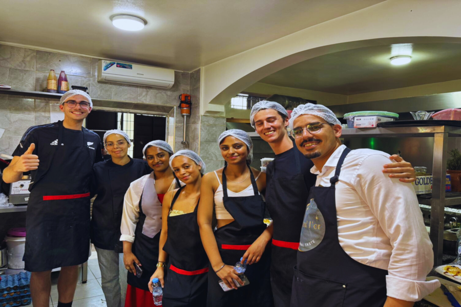 Clase de cocina marroquí Marrakech en Chouf l'Or con recogida