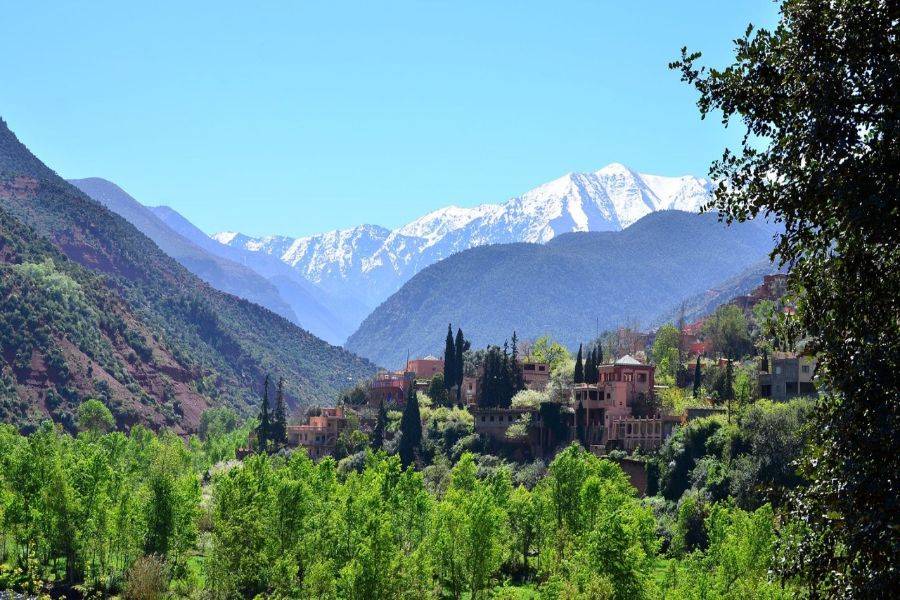 Excursión de un día a los cuatro valles desde Marrakech