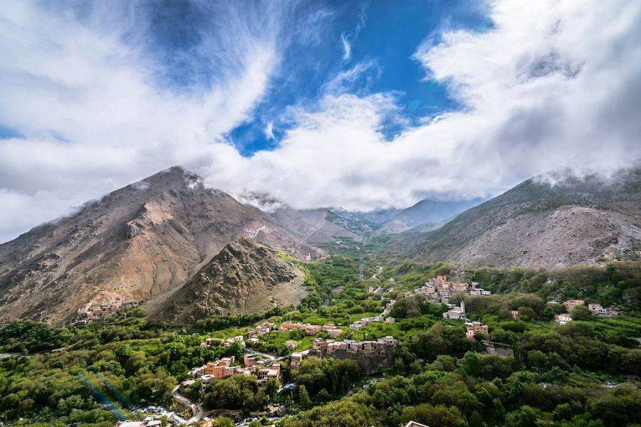 Caminando en el Atlas Asni e Imlil 2 días