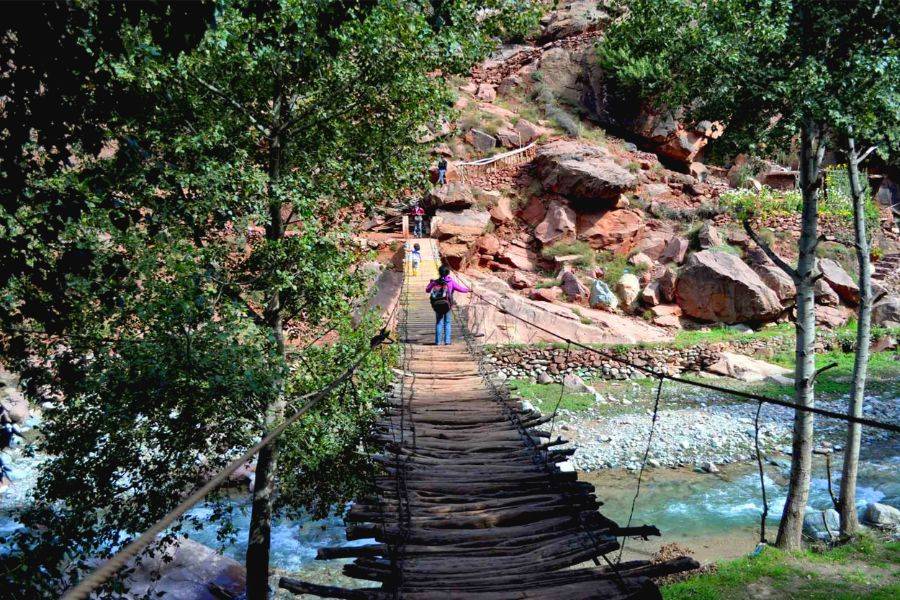 Excursión de un día a los cuatro valles desde Marrakech