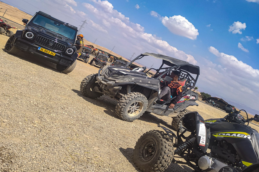 Paseo en buggy por el desierto de Agafay