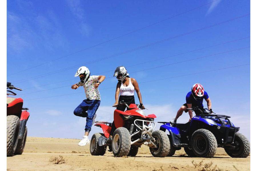 Paseo en quad en la Palmeraie de Marrakech