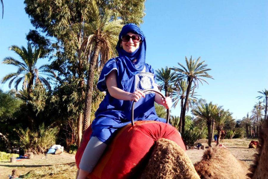 Paseo en buggy de adrenalina y paseo en camello en Palmeraie Marrakech