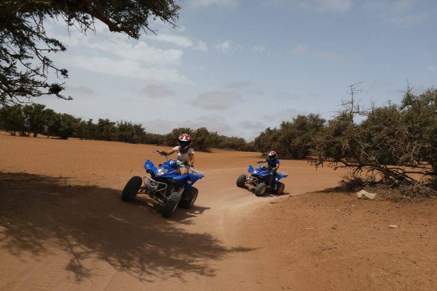 Aventura en quad en Agadir