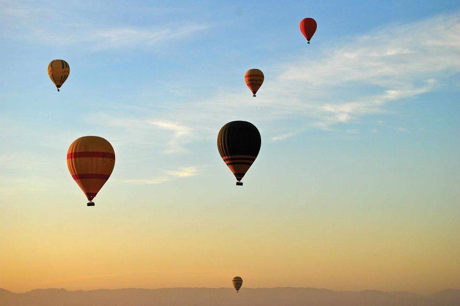 Aventura en globo aerostático al amanecer en Marrakech