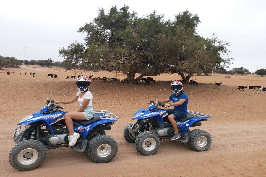 Aventura en quad en Agadir