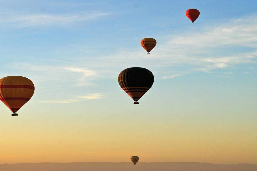 Aventura en globo aerostático al amanecer en Marrakech