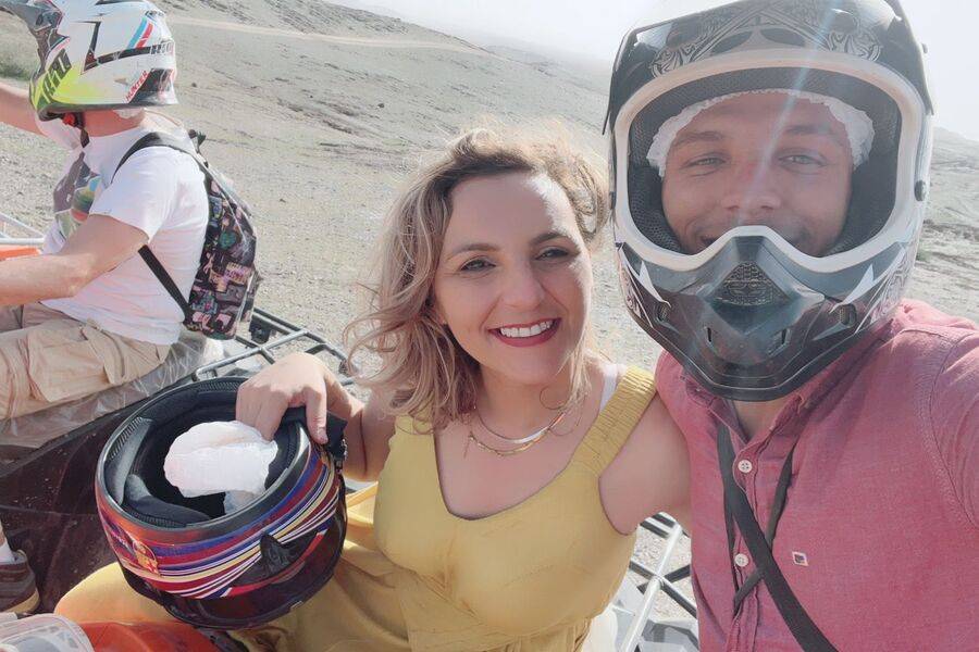 Quad, paseo en camello y cena en el desierto rocoso de Agafay