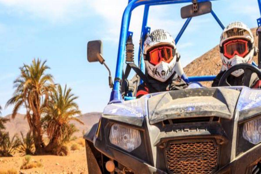 Paseo en buggy en Marrakech Palmeraie