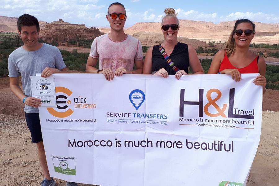 Ouarzazate, Kasbah Ait ben haddou y Oasis Fint Tour de 2 días