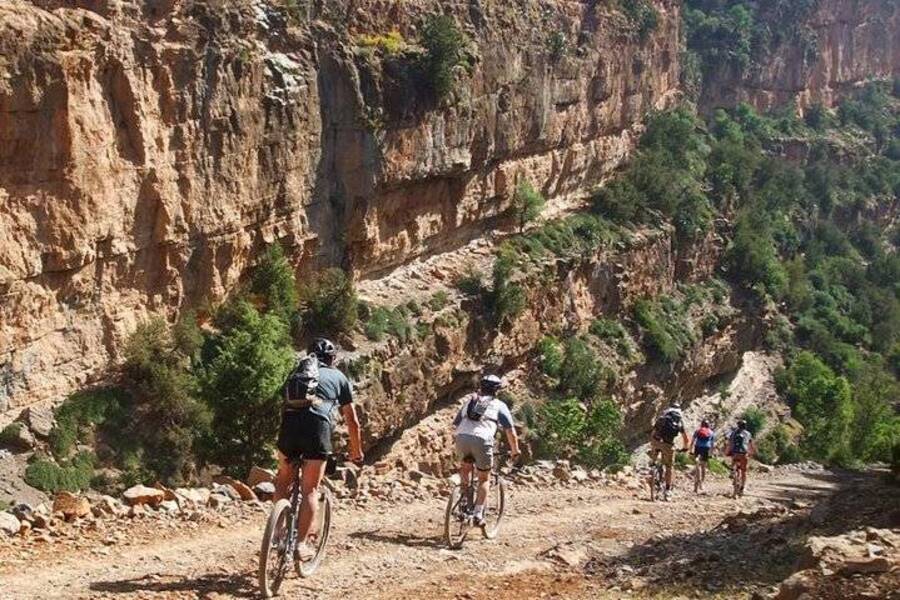 Tour en bicicleta a la montaña Atlas y al pueblo bereber desde Marrakech