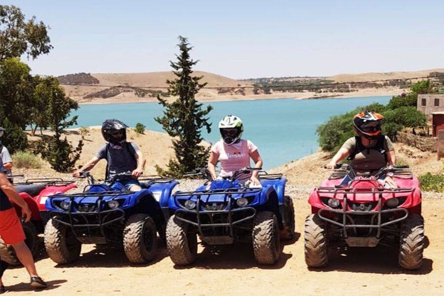 Experiencia en quad en el lago Lalla Takerkoust desde Marrakech