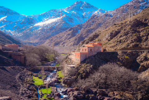Tour por las montañas del Atlas y el desierto de Agafay con almuerzo y paseo en camello