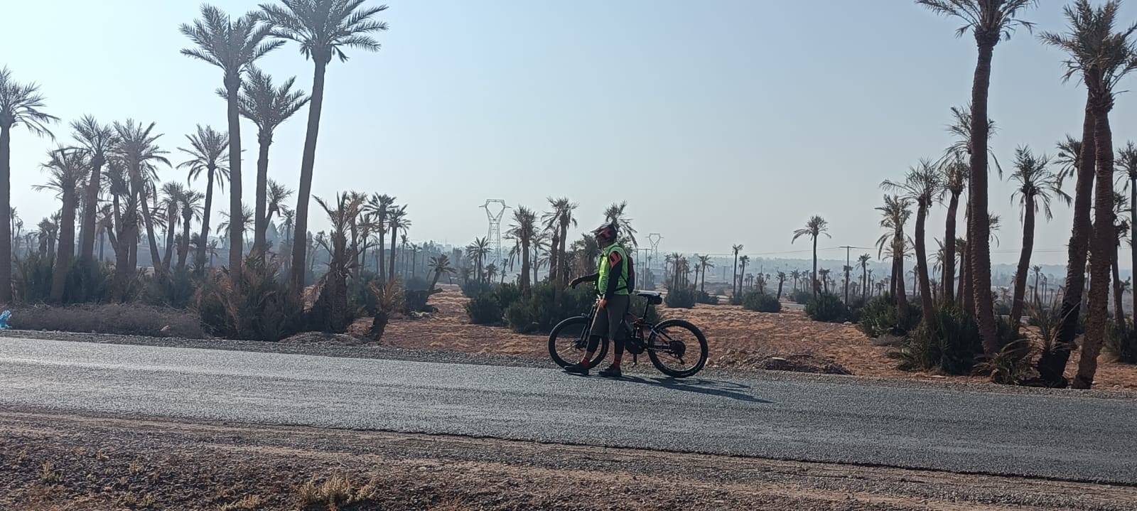 Tours en bicicleta en Palmeraie Marrakech medio día