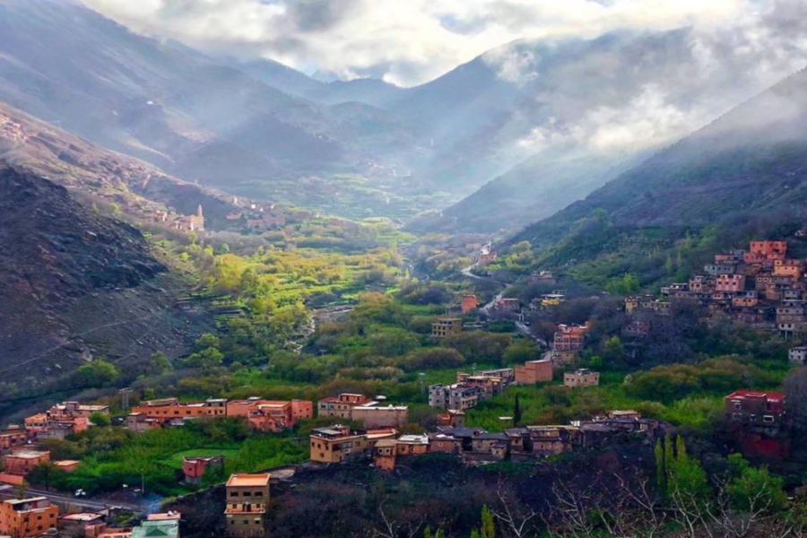 Excursión de un día al valle de Ourika y las montañas del Atlas