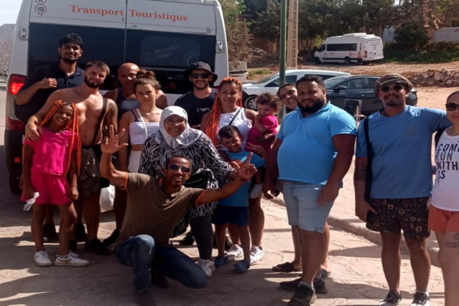 Tour de día completo a las cascadas de Ouzoud con paseo en barco