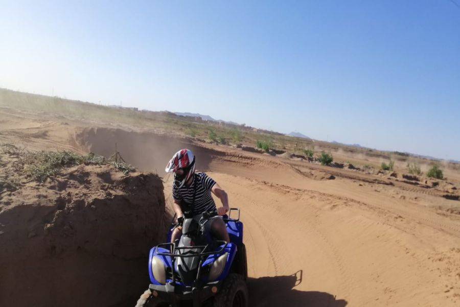 Paseo en quad en la Palmeraie de Marrakech