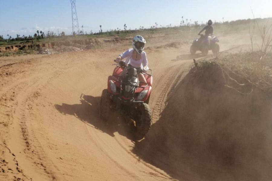 Paseo en quad en la Palmeraie de Marrakech