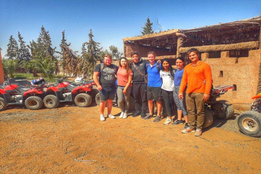 Paseo en quad en la Palmeraie de Marrakech
