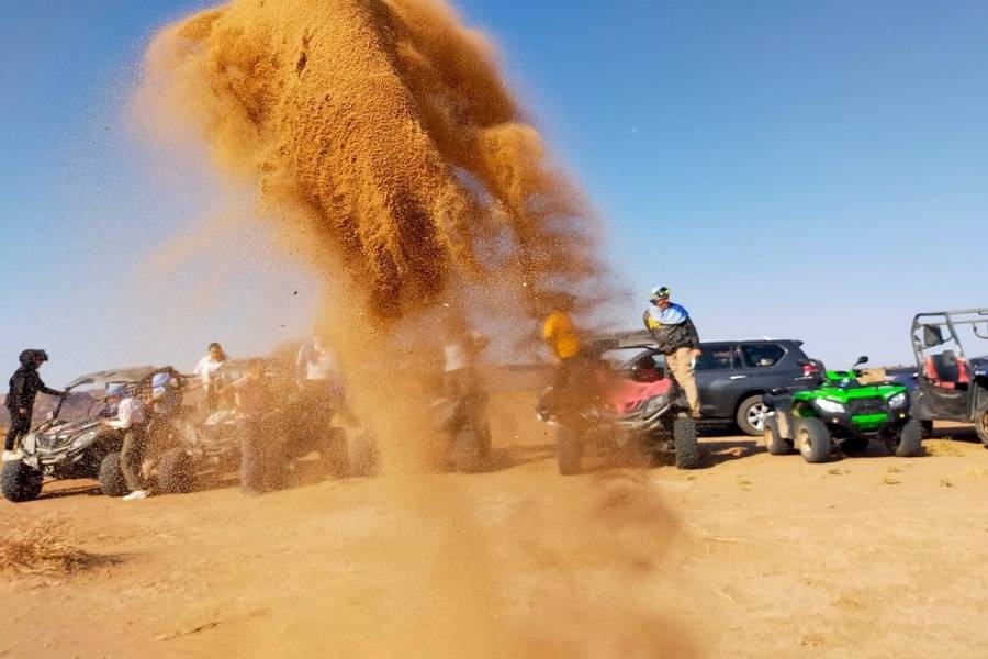 Paseo en buggy por el desierto de Agafay