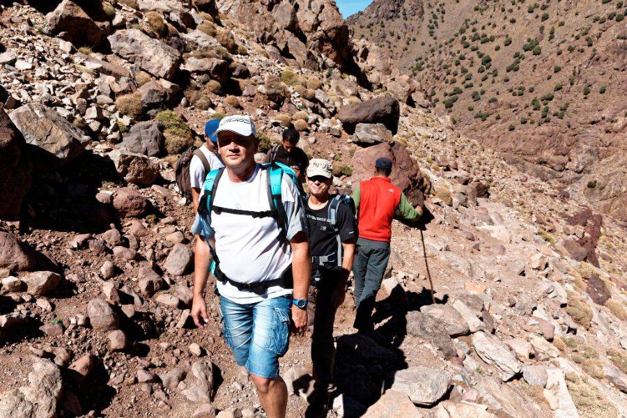2 días de caminata en la montaña Toubkal