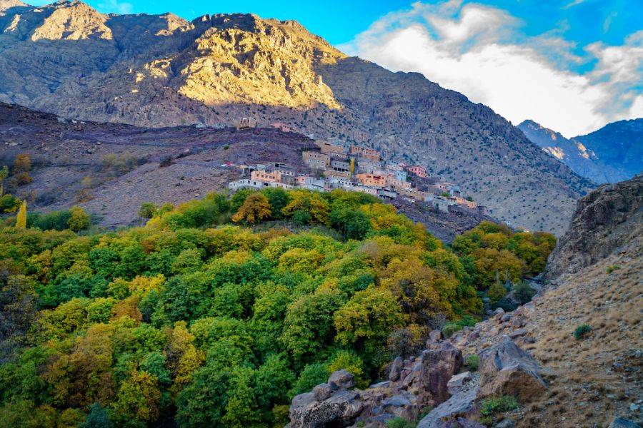 2 días de caminata en la montaña Toubkal