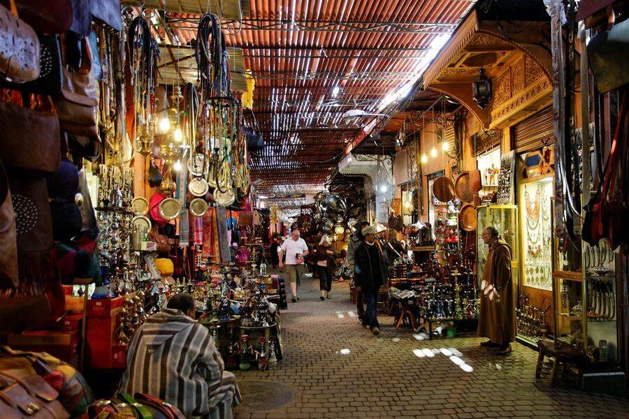 Zocos tradicionales de Marrakech y visita a la antigua medina