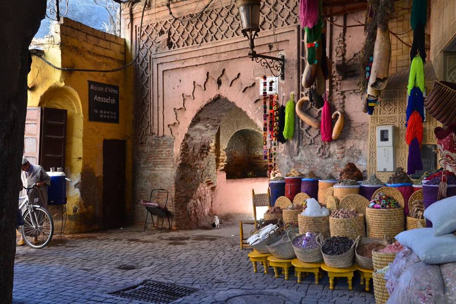 Zocos tradicionales de Marrakech y visita a la antigua medina