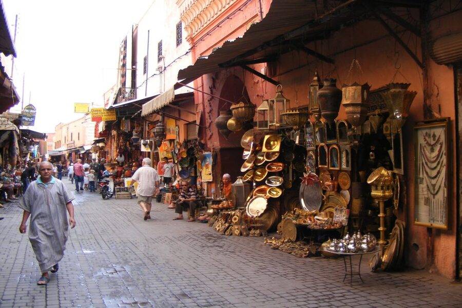 Zocos tradicionales de Marrakech y visita a la antigua medina