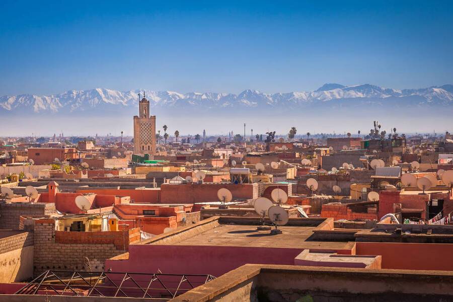 Zocos tradicionales de Marrakech y visita a la antigua medina