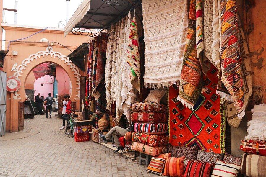 Zocos tradicionales de Marrakech y visita a la antigua medina