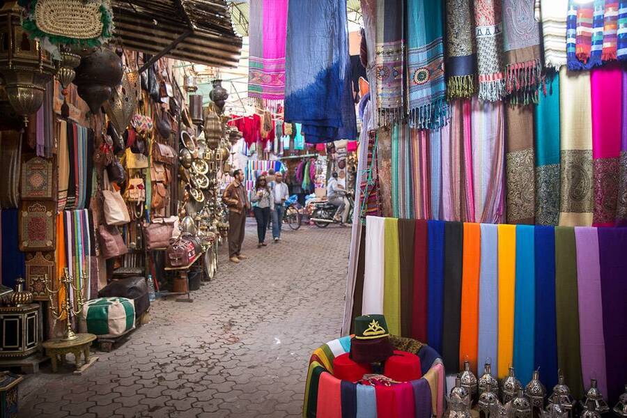 Zocos tradicionales de Marrakech y visita a la antigua medina