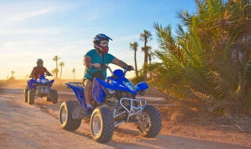 Paseo en quad en la Palmeraie de Marrakech