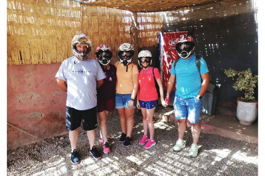 Paseo en quad en la Palmeraie de Marrakech