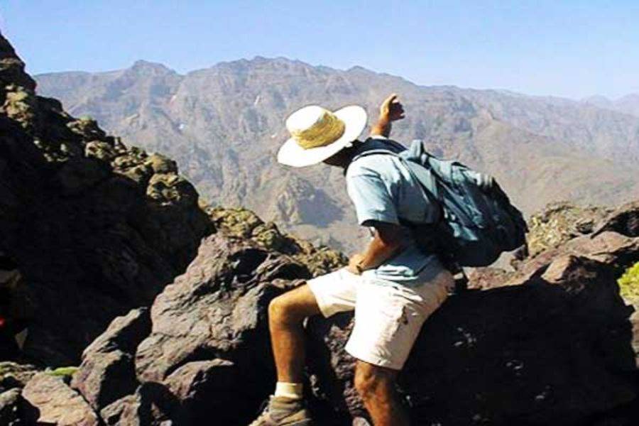 2 días de caminata en la montaña Toubkal