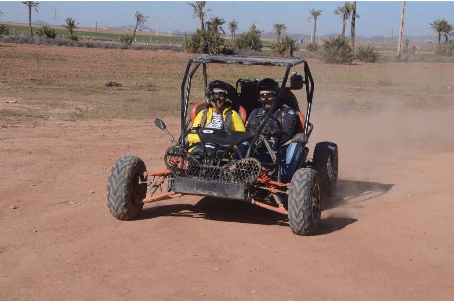 Paseo en buggy en Marrakech Palmeraie