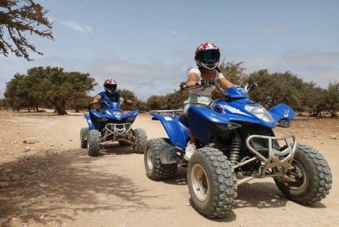 Aventura en quad en Agadir