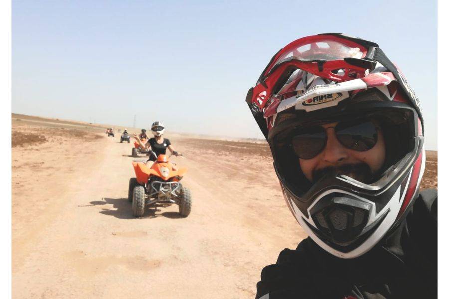 Paseo en quad en la Palmeraie de Marrakech