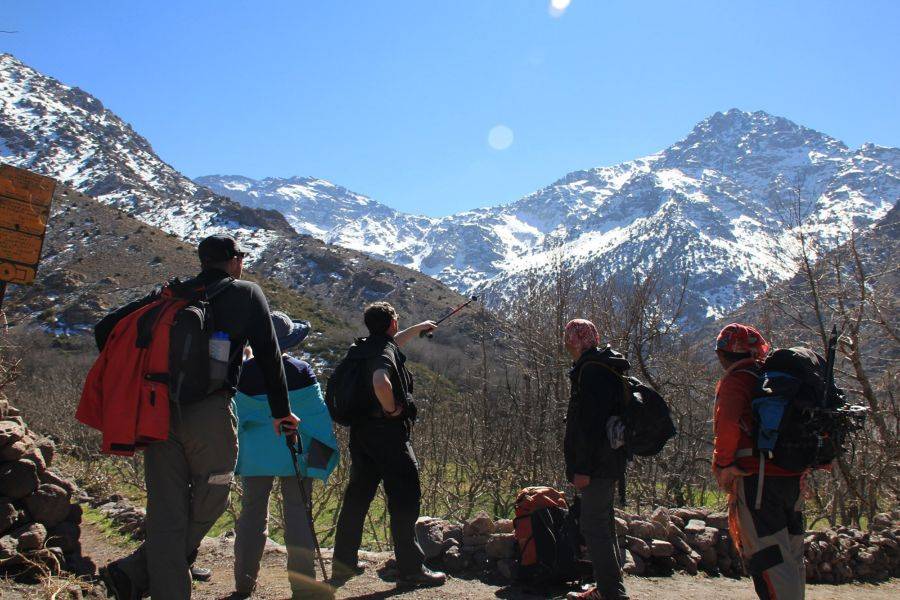 2 días de caminata en la montaña Toubkal