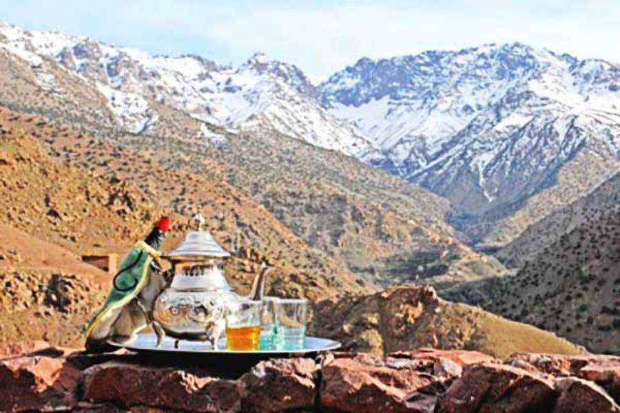 2 días de caminata en la montaña Toubkal