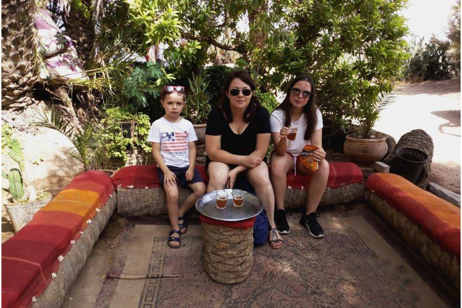 Paseo en camello y quads en Marrakech Palmeraie