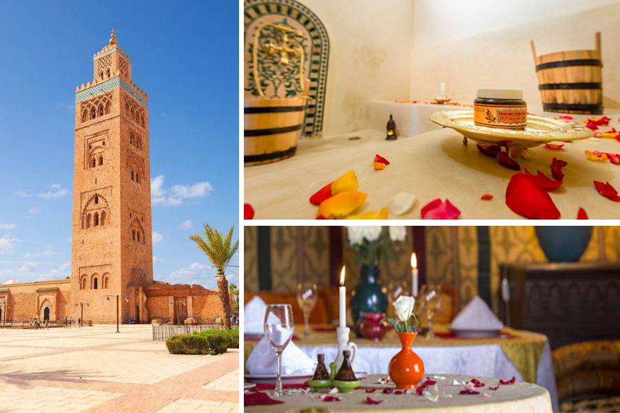 Visita de Medina de Marrakech, SPA y experiencia de cena