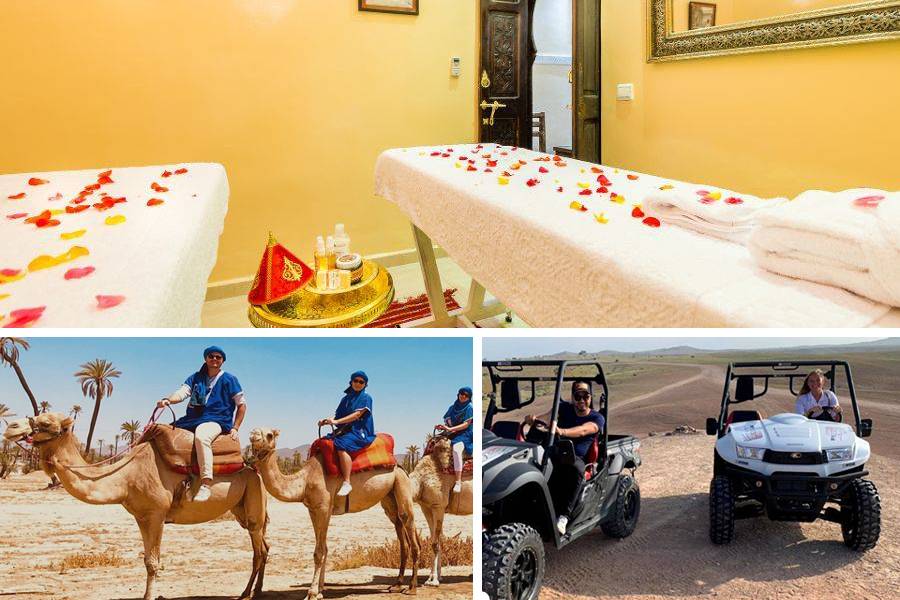 Buggy, Camel & Spa Experience en Marrakech