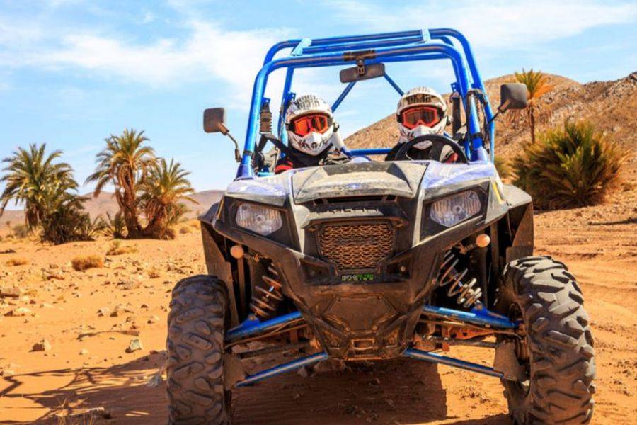 Paseo en buggy en Marrakech Palmeraie