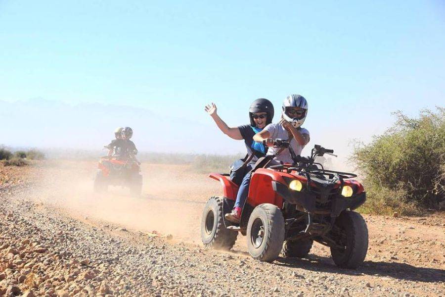 Paseo en quad en la Palmeraie de Marrakech