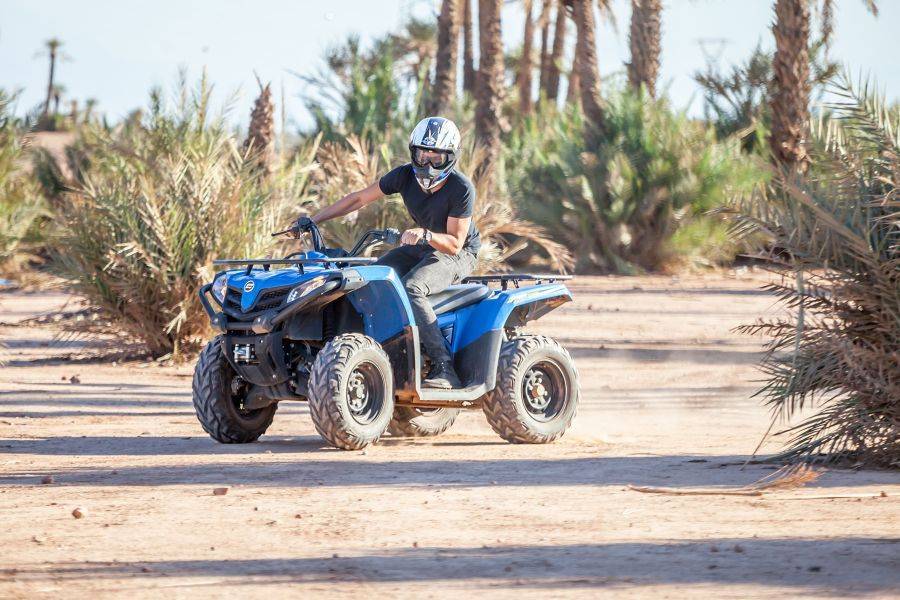 Paseo en quad en la Palmeraie de Marrakech