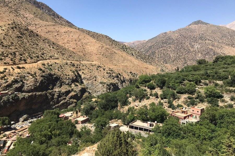 Excursión de un día al valle de Ourika y las montañas del Atlas